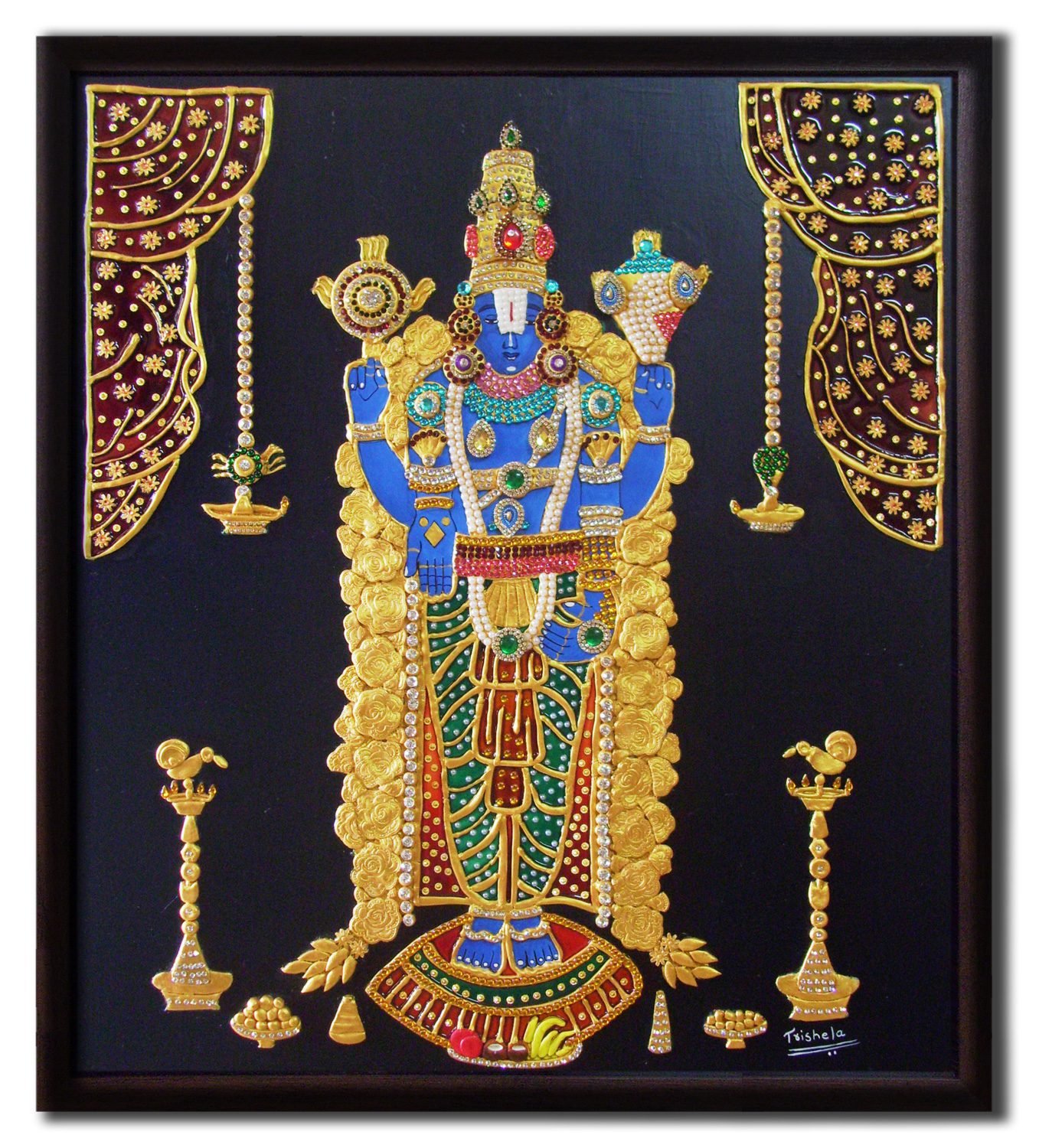 Balaji Meenakari Paintings