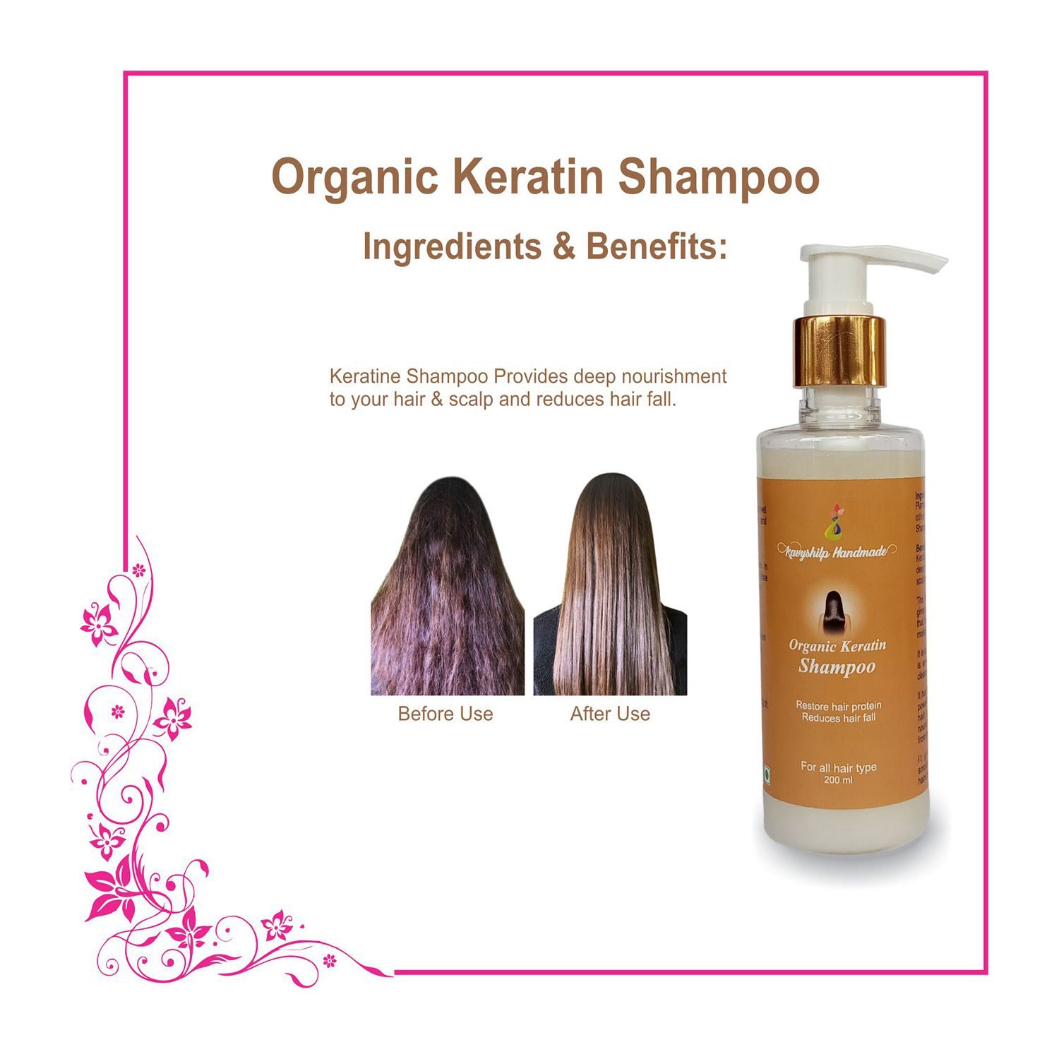 Keratine Shampoo-Deep Nourishment