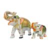 Marble Elephant statue Mother and Baby